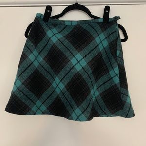 Argyle Mini Skirt